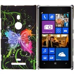 Design Cover til Lumia 925 - Colorful Butterfly